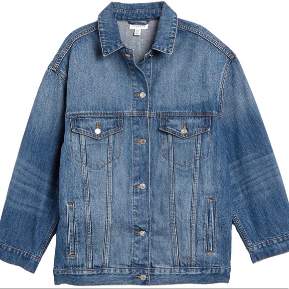 topshop dad jean jacket